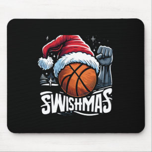 Merry Swish Ugly Kerstmis met kerstbal Kerstmis Muismat