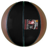 Merry Swishmas Basketball Ugly Christmas Xmas  Basketbal (Verticaal)