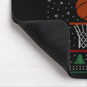 Merry Swishmas Ugly Christmas Sweater Basketball J Muismat (Hoek)