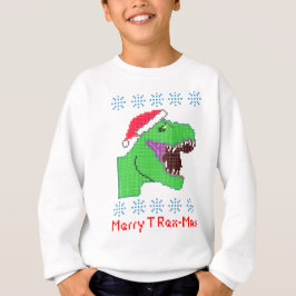 "Merry T Rex-Mas" kerstfeestdag Dinosaur