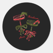 Merry Tails Ronde Sticker (Voorkant)