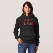 Merry Teacher Bright Studenten Lightning Teacher Hoodie (Voorkant volledig)