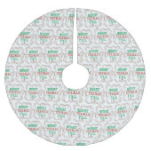 Merry Tex-Mas Y'all on White Kerstboom Rok (Voorkant)