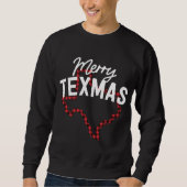 Merry Texmas Southern Texas met kerstmis als buffe Trui (Voorkant)