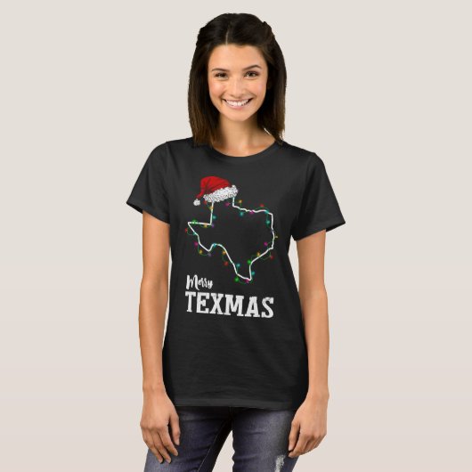 Merry Texmas staatshandehandleiding S T-shirt (Voorkant volledig)