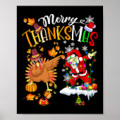 Merry Thanksmas Thanksgiving Kerstmis Poster (Voorkant)