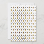 Merry Tidings Foto Kerstmis Feestdagenkaart (Achterkant)