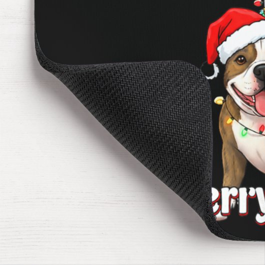 Merry Tmas Tbull Christmas Theme For Festive Dog L Muismat (Hoek)