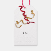 Merry to Holiday Gift Happy New Year Nutkraker Cadeaulabel (Achterkant)