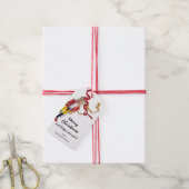 Merry to Holiday Gift Happy New Year Nutkraker Cadeaulabel (Met Touw)