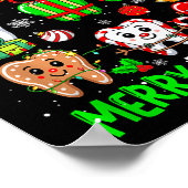 Merry Toothmas Teeth Collection Santa Reindeer Xma Poster (Hoek)