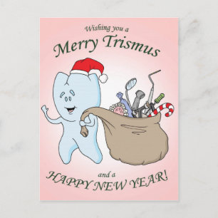 "Merry Trismus" Kerst Kaart