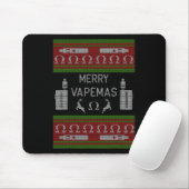 Merry Vapemas - Vaping Ugly Christmas Sweater Muismat (Met muis)