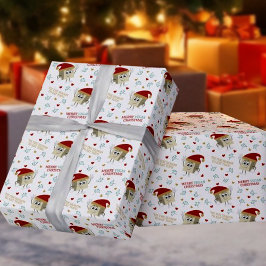Merry Vegan Kerstmis, Funny Tofu Quote Cadeaupapier