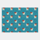 Merry Vegan Kerstmis, Funny Tofu Quote Inpakpapier Vel (Voorkant 2)