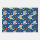 Merry Vegan Kerstmis, Funny Turkey Inpakpapier Vel (Voorkant 2)