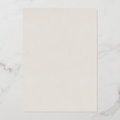 Merry vibes only retro Kerstmis Folie Feestdagenkaart (Achterkant)