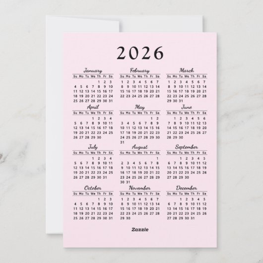 Merry Vibes Schaatspinguïns Roze Kerst Feestdagenkaart (Achterkant)