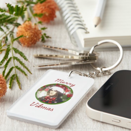 Merry Vikmas Sleutelhanger (Voorkant Rechts)