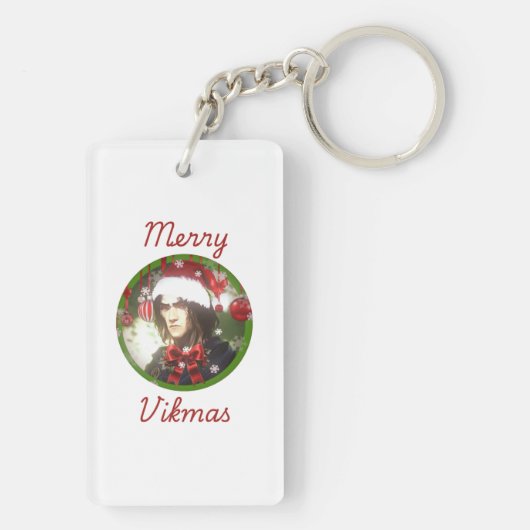 Merry Vikmas Sleutelhanger (achterkant)
