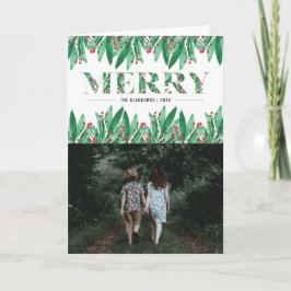 MERRY Wenskaarten Feestdagen Kaart
