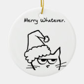 Merry What Keramisch Ornament (Voorkant)