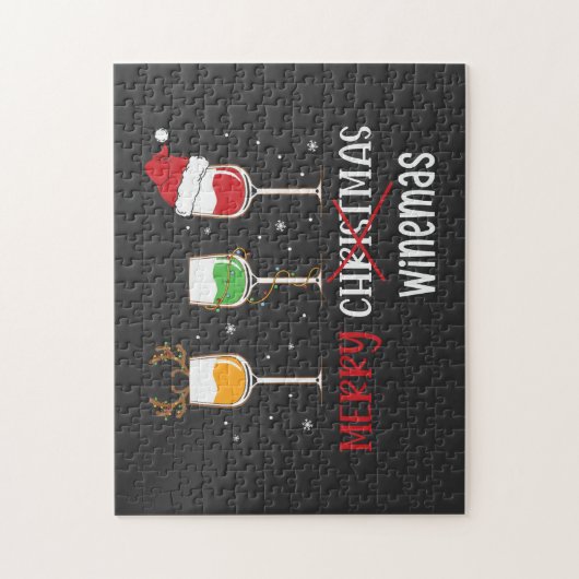 Merry Winemas Legpuzzel (Verticaal)