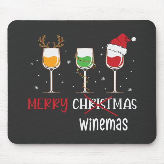 Merry Winemas Muismat (Voorkant)