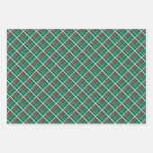 Merry Winter Pset Botanical Kerstpatroon Inpakpapier Vel (Voorkant 2)