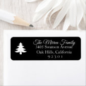 Merry Wish Return-adreslabel Etiket (Insitu)