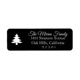 Merry Wish Return-adreslabel Etiket