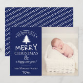 Merry Wishes // Photo Holiday Kaart (Voorkant / Achterkant)