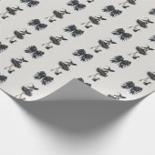 Merry Witchmas Deluxe  – Gothic Witch & Ribbon Cadeaupapier (Hoek)