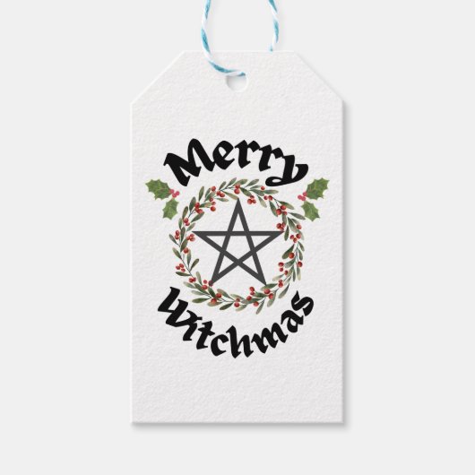 Merry Witchmas Gift Labels Cadeaulabel (Voorkant)