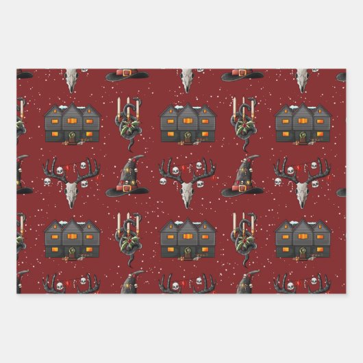 Merry Witchmas Wrapping Paper (Voorkant 2)