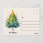 Merry Woof-mas Dog Cookies Christmas Briefkaart (Achterkant)