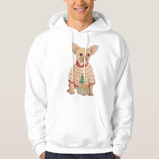 Merry Woofmas 1 Hoodie (Voorkant)