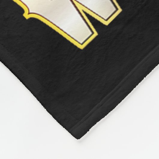 Merry Woofmas English Bulldog With Santa Claus Hat Fleece Deken (Hoek)