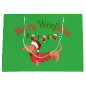 Merry WOOFmas Groot Cadeauzakje (Voorkant)