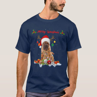 Merry Woofmas kerstkerstkerstman, rendierster Shar T-shirt