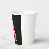 Merry Woofmas - Merry Christmas For Dog Lovers (1) Papieren Bekers (Links)