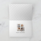 Merry Woofmas - Minimale vijf foto-indeling Pet Feestdagen Kaart (Binnen)