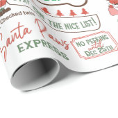 Merry WOOFMAS-Personalized Dog Wrapping Paper Cadeaupapier (Rol Hoek)