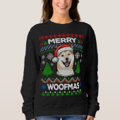 Merry Woofmas Ugly Sweater KerstShiba (Voorkant)