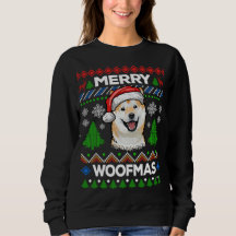 Merry Woofmas Ugly Sweater KerstShiba