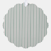 Merry Woofmas Waterverf Duitse Herder Ornament Kaart (Achterkant)