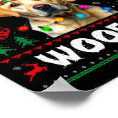 Merry Woofmas Yellow Labrador Christmas Ugly Sweat Poster (Hoek)