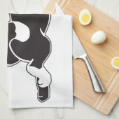 Merry Woowoo Kerstkeukenhanddoeken Theedoek (Quarter Fold)