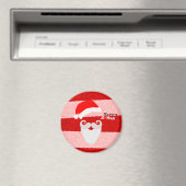 Merry X-Mas Santa Magneet (Insitu (Vaatwasser))