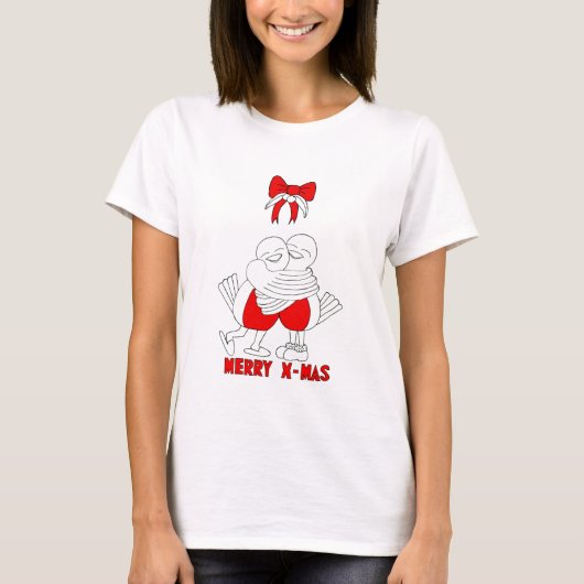 Merry X-mas T-shirt (Voorkant)